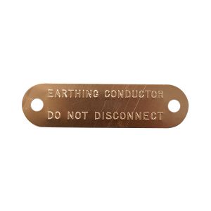 catenary copper tag